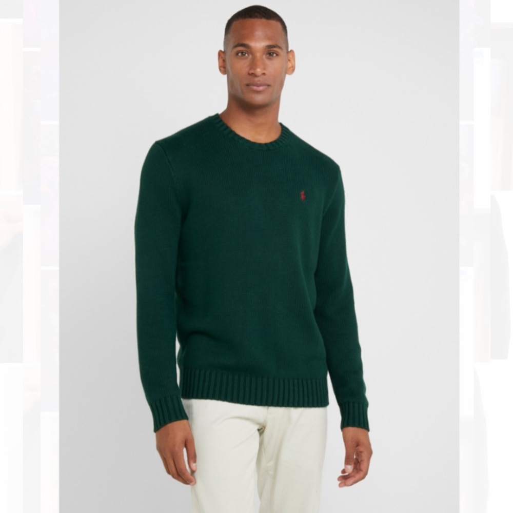 Dark Green Ralph Lauren Polo Sweater